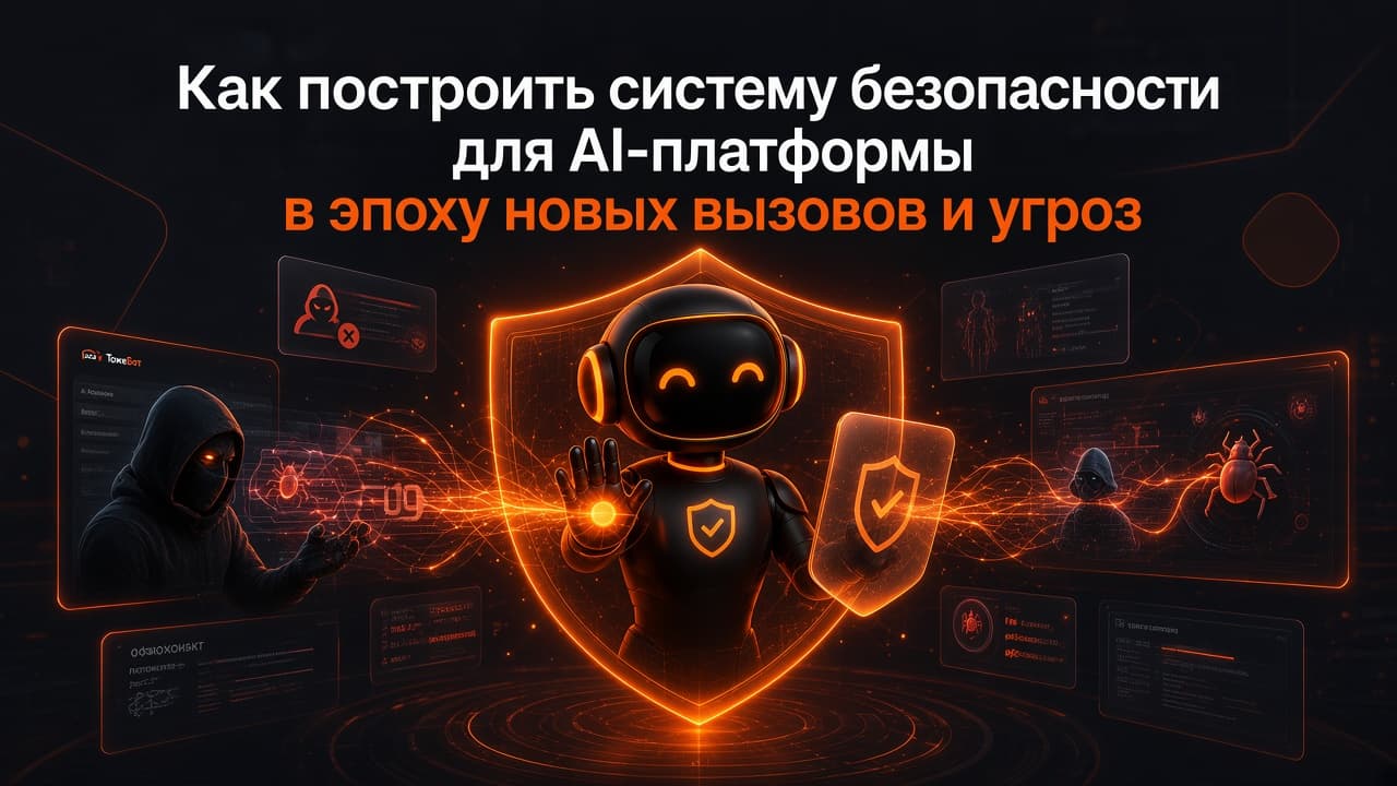 Как построить систему безопасности для AI-платформы в эпоху новых вызовов и угроз