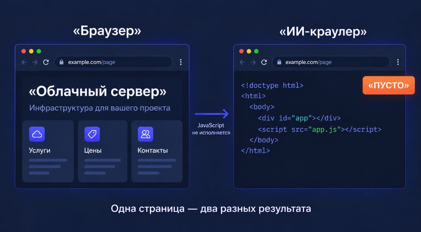 Оптимизация сайта под нейросети