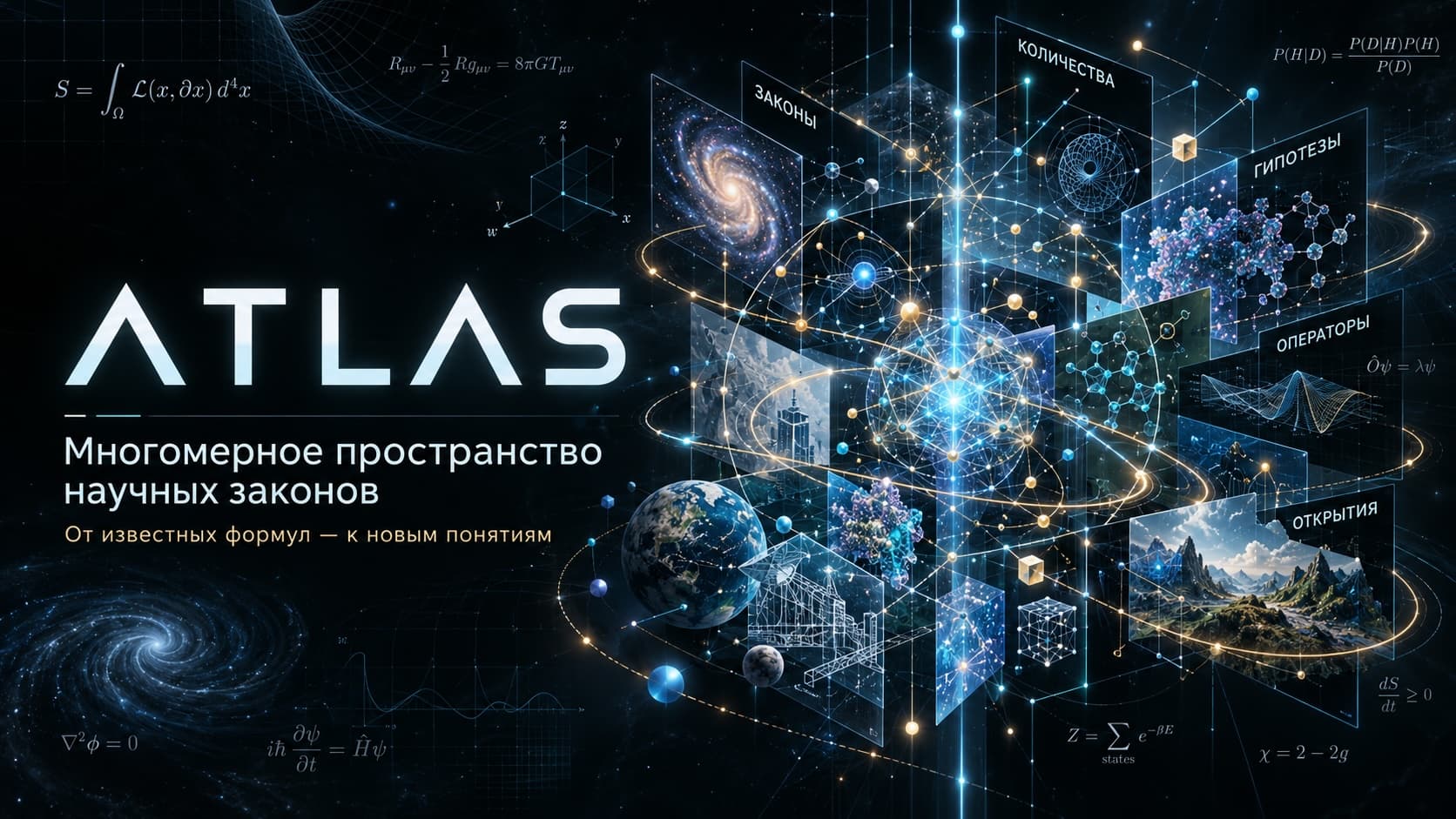 Atlas: а что, если все законы природы можно исследовать в едином многомерном пространстве?