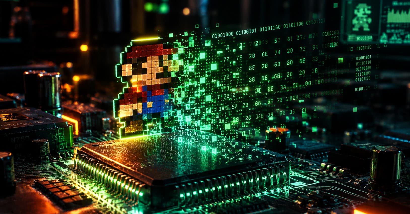 Как использование нейросетей изменило игровую индустрию и homebrew-cцену