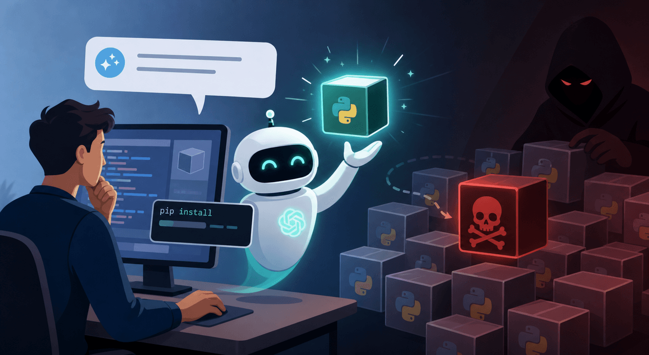 Slopsquatting: как мы 20 лет учили разработчиков не доверять пакетам, а потом всем скопом доверились LLM