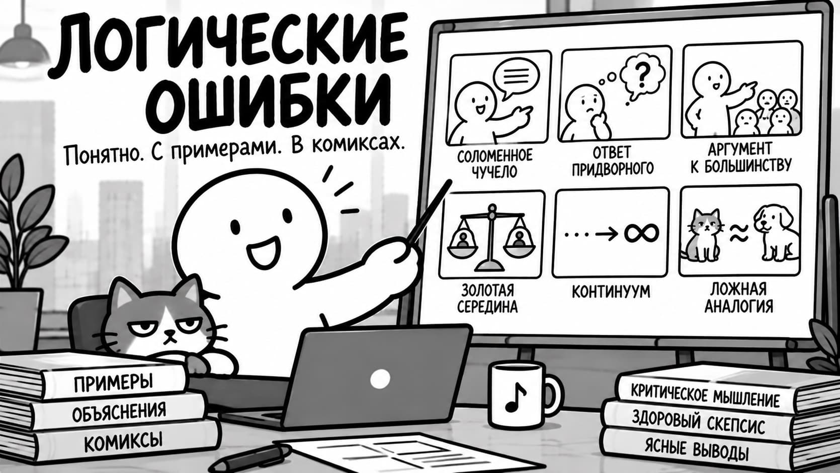 67 логических и когнитивных ошибок