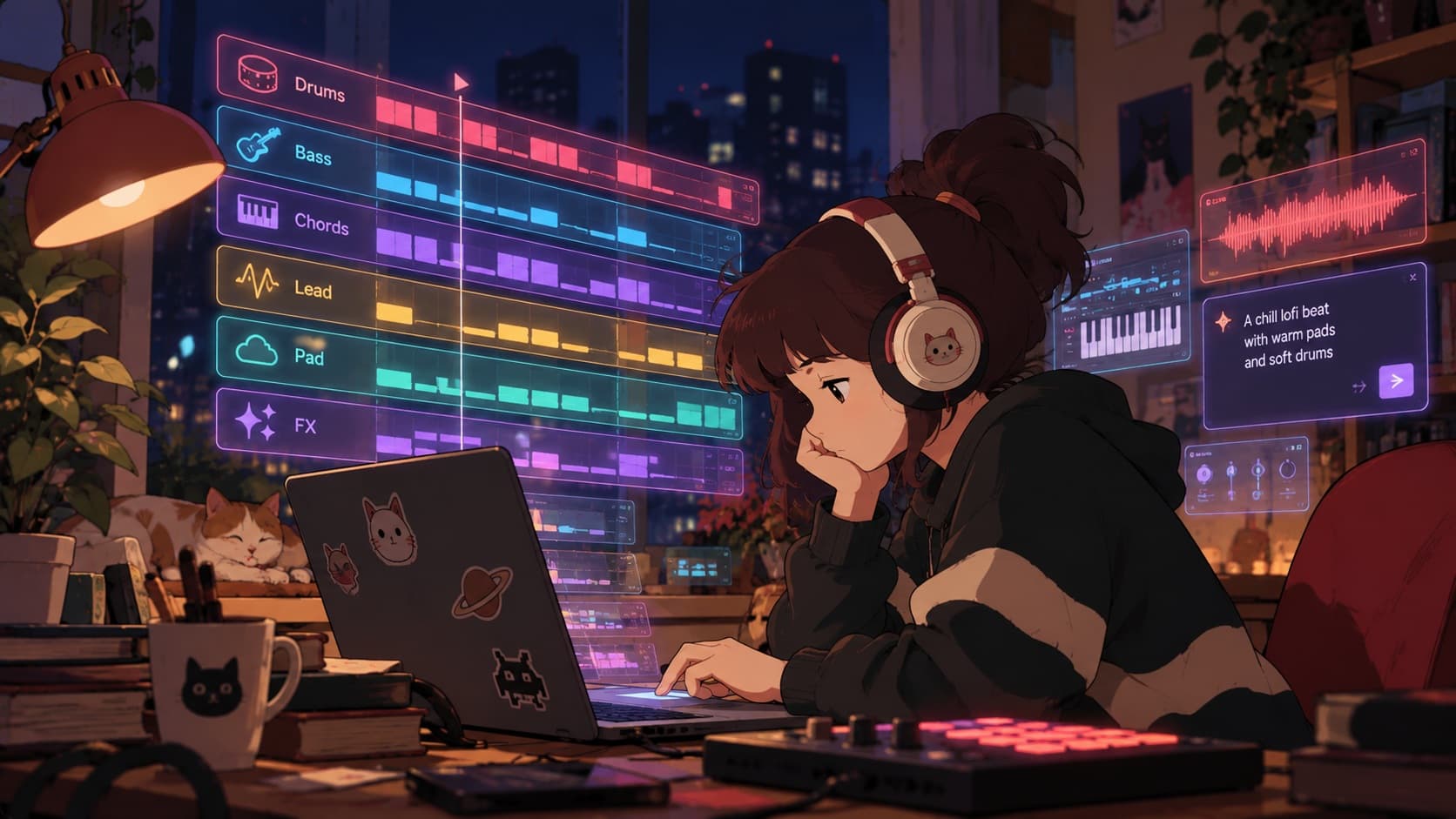 PromptBeats: музыка из текста прямо в браузере