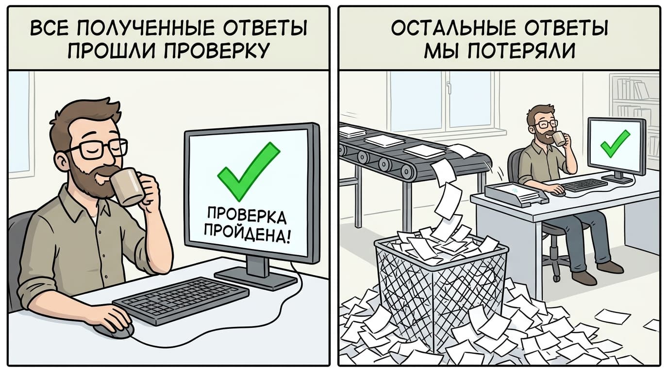 Гейт зелёный, а полезные результаты теряются: три ошибки в LLM-конвейере