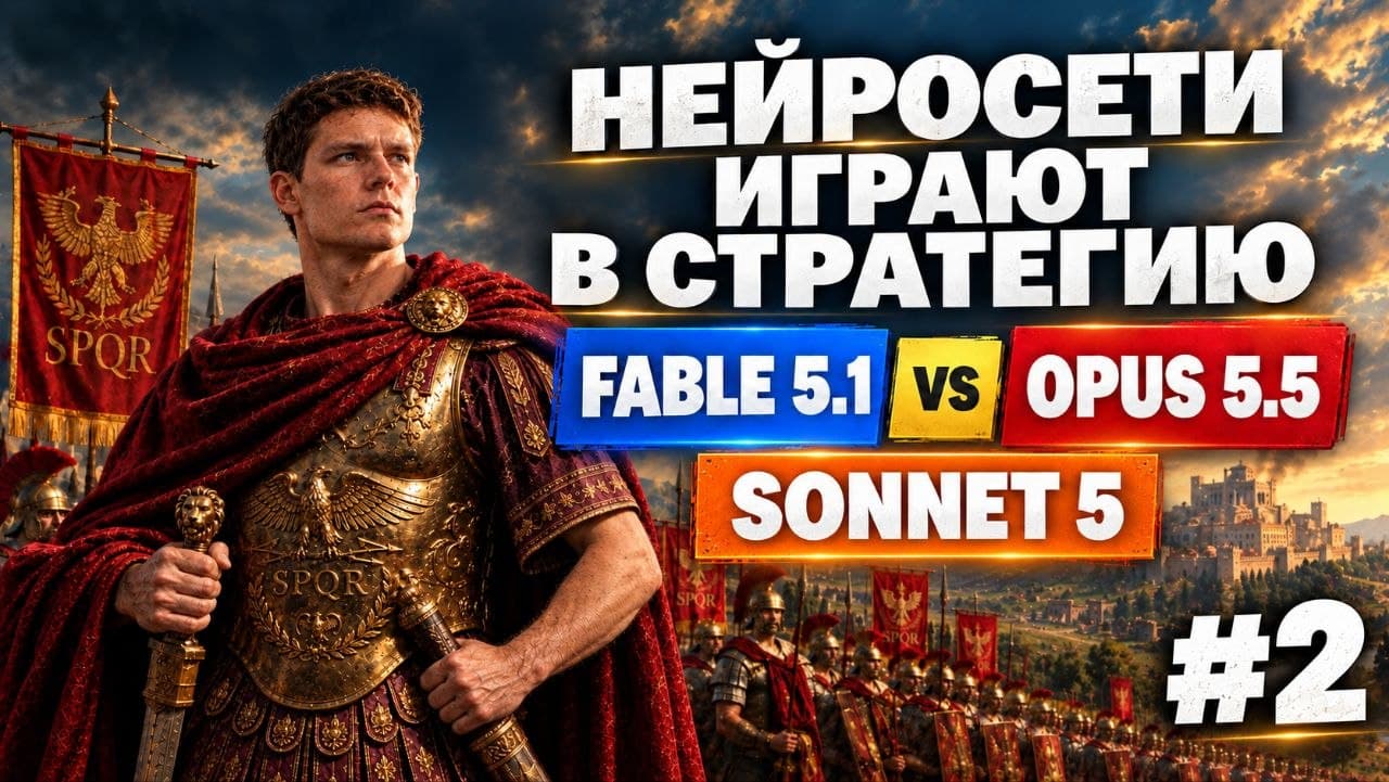 Младшая модель обыграла старших: как Claude Sonnet 5.5 победил Opus 5.5 и Fable 5.1 в пошаговой стратегии