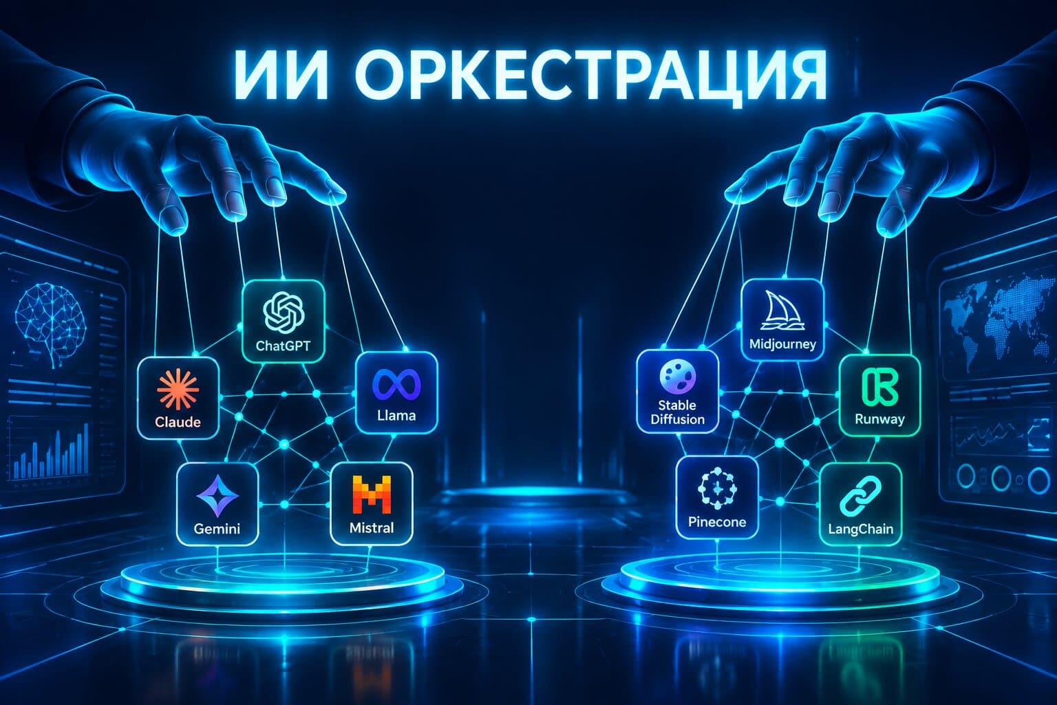 Один ИИ уже не справляется. Как работают ИИ‑оркестраторы