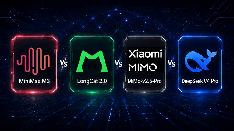 Сравниваем LLM, 12 тестов для китайских рабочих лошадок: MiniMax M3, LongCat 2.0, MiMo-v2.5-Pro и DeepSeek V4 Pro