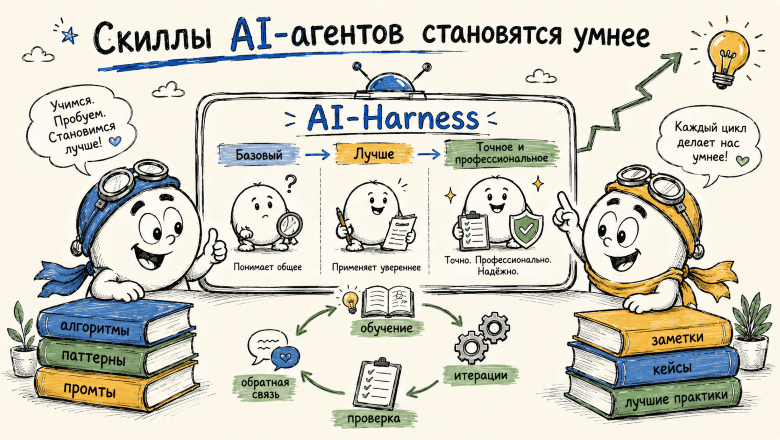 Скилл, который учится на ошибках AI‑агента, или Как автоматизировать обучение скилла