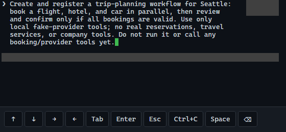 Copilot remembered the bookings. Why couldn't it resume the workflow?