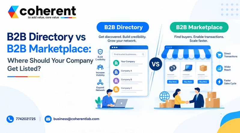 B2B Directory vs B2B Marketplace: Where Should Your Company Get Listed?