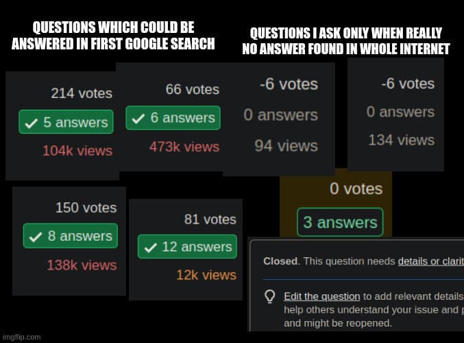 StackOverflow kills itself