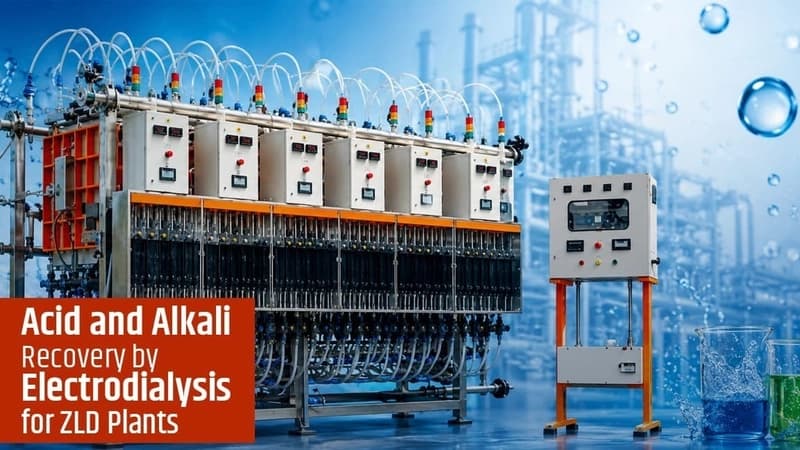Turning Inorganic Salt Waste into Acid and Alkali