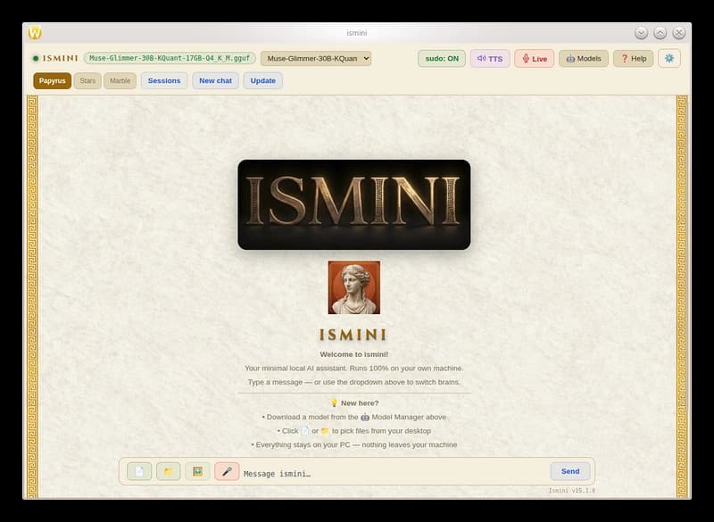 Why I built ismini: a minimal local AI agent for Linux
